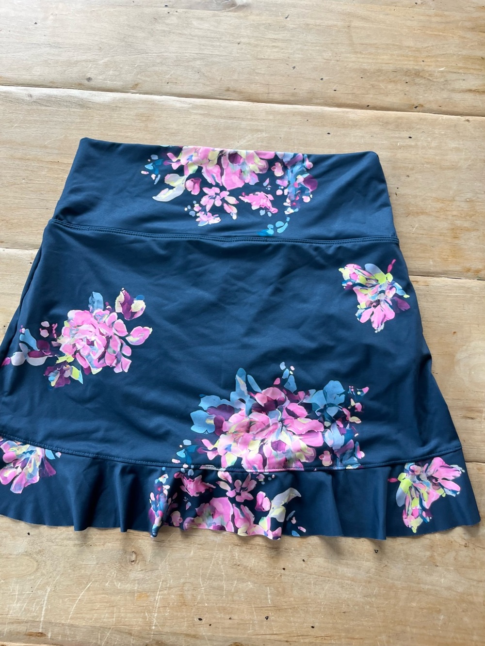 Honeydew Navy Floral Tankini Set with Skirt (built in bottoms) - Picture 4 of 5